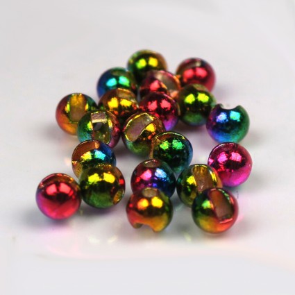 Головки TFF Tungsten Beads Slotted Rainbow 5.5mm 1.3g 10pcs фото