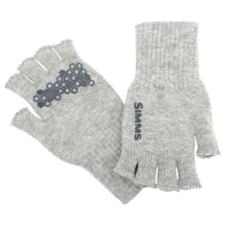 Перчатки SIMMS Wool Half-Finger Glove Cinder L/XL фото