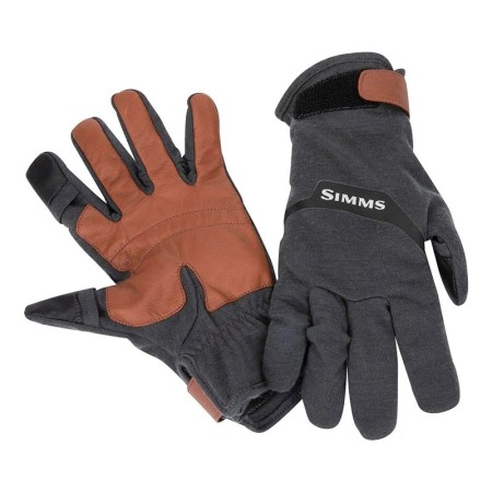 Перчатки SIMMS Lightweight Wool Tech Glove Carbon XL фото