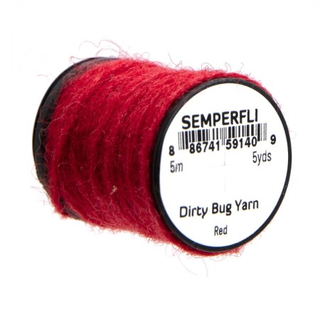 Шерсть Semperfli Dirty Bug Yarn 5m Red фото