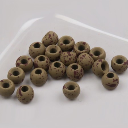 Головки TFF Mottled Tactical Tungsten Beads Regular 3.5mm 10pcs Stone фото