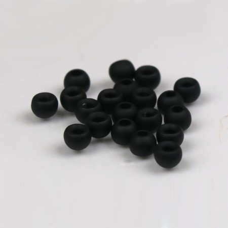 Головки TFF Tungsten Beads Regular Matte Black 3.5mm 10pcs фото
