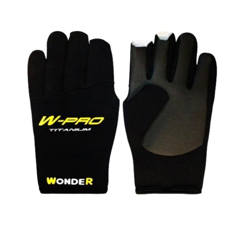 Перчатки Wonder Gloves W-Pro Titanium 3-Open Finger Black - L фото