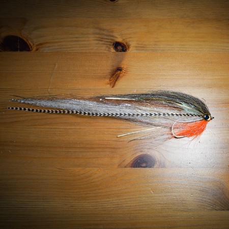 Муха Стример TFF Taimen Baitfish Streamer 22cm Hot Lenok фото