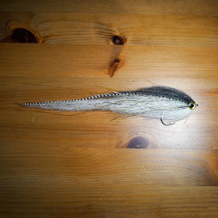 Муха Стример TFF Taimen Baitfish Streamer 22cm Whitefish фото