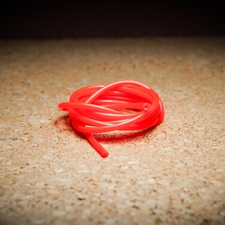 Трубка силикон TFF Silicone Tube Hook Holder 3mm 1m Red фото