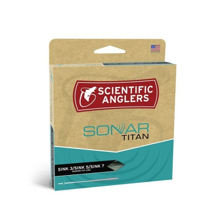 Шнур Scientific Anglers Sonar Textured Titan S3/S5/S7 Olive/Charcoal/Black WF-8-S фото