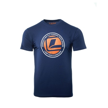 Футболка Loop Connecting L-Logo T-Shirt Navy L фото