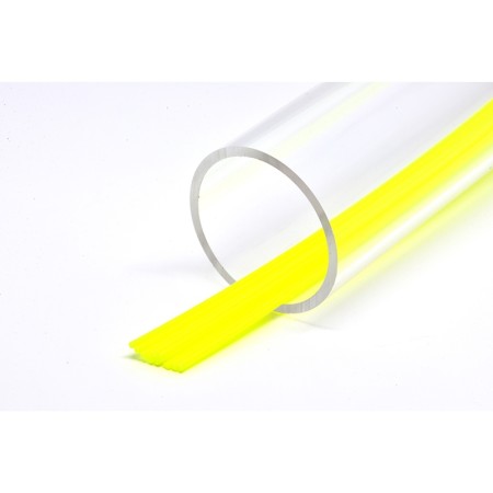 Трубка Future Fly Tube 1.8mm Med Fl Yellow Chartreuse Trans 10x200mm фото