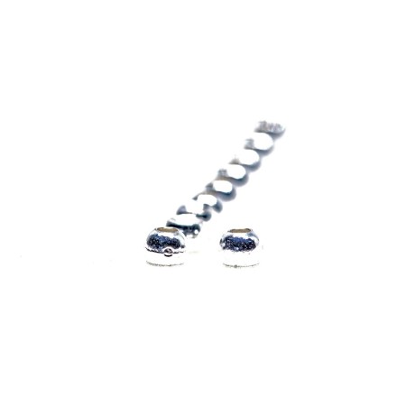 Головки Future Fly Tungsten Beads 5.0mm Silver 10pcs фото