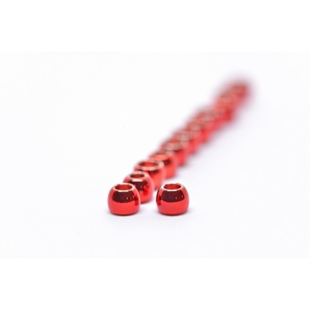 Головки Future Fly Tungsten Beads 5.0mm Metallic Red 10pcs фото