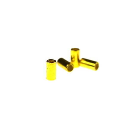 Трубки Future Fly Balance Tungsten Tubes Metallic Yellow 0.4g 6mm 10pcs фото