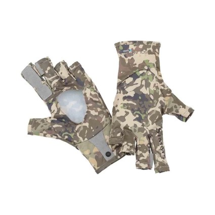 Перчатки SIMMS SolarFlex SunGlove River Camo M фото