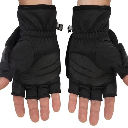 Рукавицы SIMMS Freestone Foldover Mitt Black M фото 3