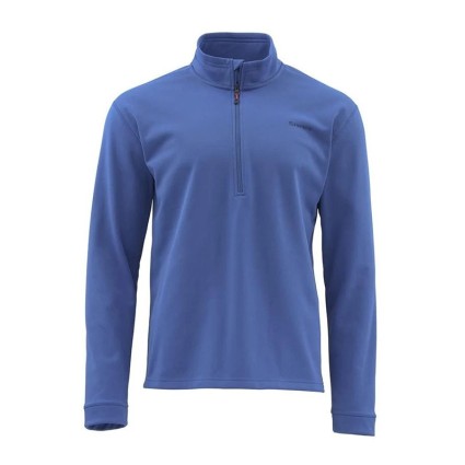 Пуловер SIMMS Midweight Core Quarter-Zip Rich Blue L фото