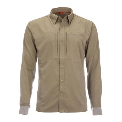 Рубашка SIMMS Bugstopper Intruder BiComp LS Shirt '21 Tan 2XL фото