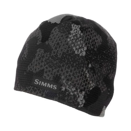 Шапка SIMMS Everyday Beanie Hex Flow Camo Carbon фото