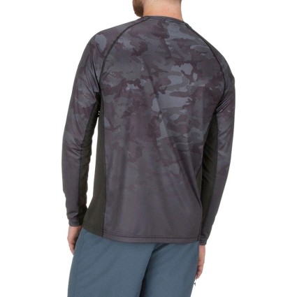 Термофутболка SIMMS Challenger Solar Tech Jersey Hex Flo Camo Carbon XL фото 3