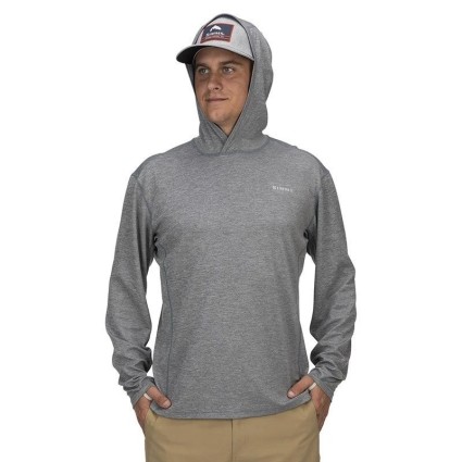 Термофутболка SIMMS Bugstopper Hoody Steel Heather M фото 2
