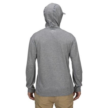 Термофутболка SIMMS Bugstopper Hoody Steel Heather M фото 3