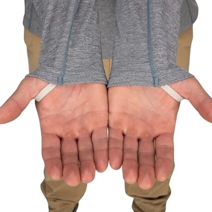 Термофутболка SIMMS Bugstopper Hoody Steel Heather L фото 4