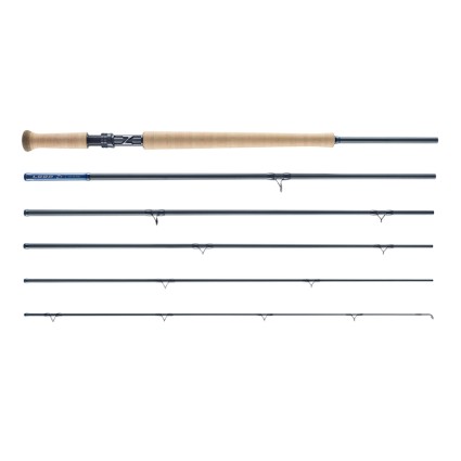Удилище Loop ZT-Series Travel Double Hand Rod 13 ft  #7 6-piece Medium Fast Action фото 2