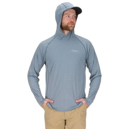 Термофутболка SIMMS SolarFlex Hoody Storm Heather 2XL фото 5