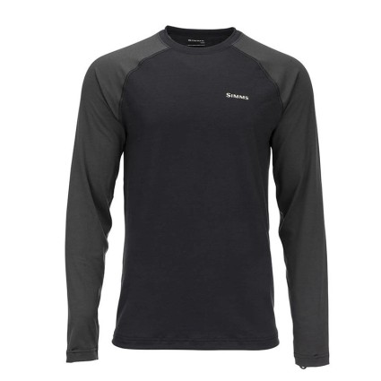 Термофутболка SIMMS Lightweight Baselayer Top Black XL фото 1