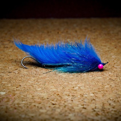 Муха нахлыст CRM Rabbit Leech Fly #2 - Navy фото