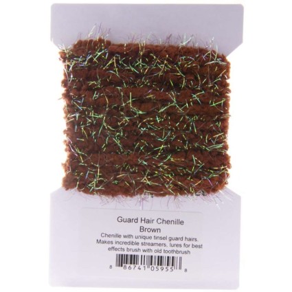 Синель Semperfli Guard Hair Chenille Brown фото 1