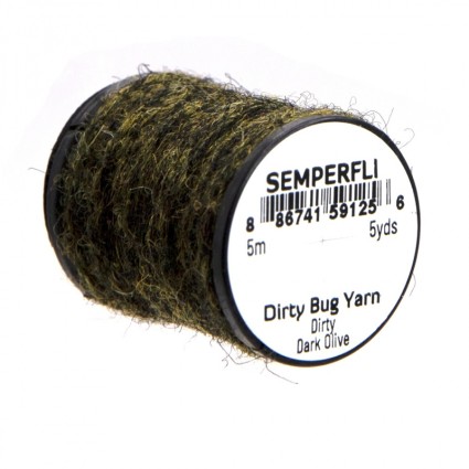 Шерсть Semperfli Dirty Bug Yarn 5m Dirty Dark Olive фото 1