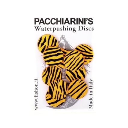 Диск Fishon Waterpushing Disc Orange Fluo Barred 10pcs фото 2