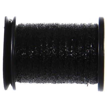 Люрекс Semperfli Flat Braid 1.5mm 4m 1/16" Black фото 2