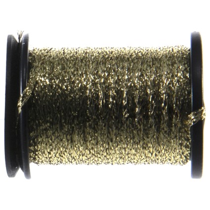 Люрекс Semperfli Flat Braid 1.5mm 4m 1/16" Light Gold фото 2