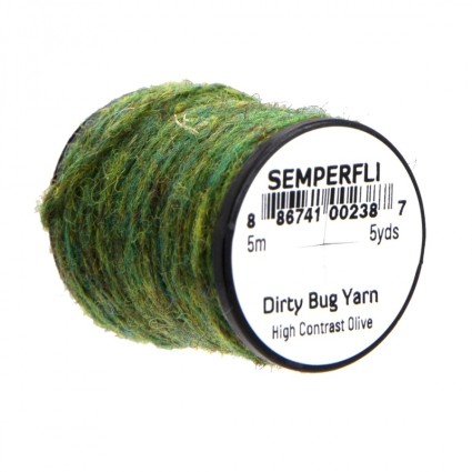 Шерсть Semperfli Dirty Bug Yarn 5m High Contrast Olive фото 1