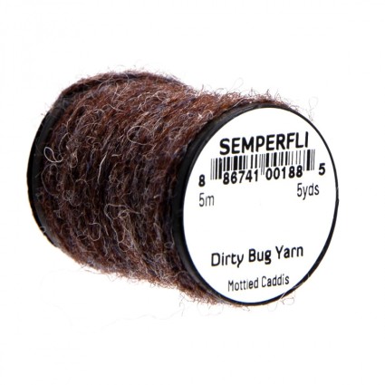Шерсть Semperfli Dirty Bug Yarn 5m Mottled Caddis фото 1