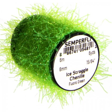 Синель Semperfli Ice Straggle Chenille Fl Green фото 1