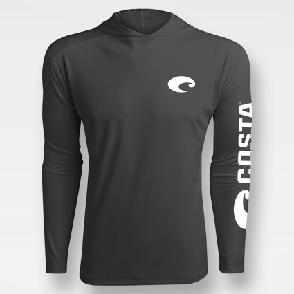 Термофутболка Costa M's Technical Hood T-Shirt Gray M фото