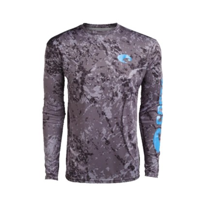 Термофутболка Costa M's Technical Hexo T-Shirt Camo Gray M фото 1