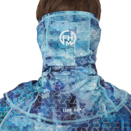 Балаклава FHM Mark Принт голубой One Size фото 3