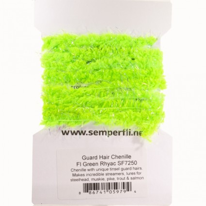 Синель Semperfli Guard Hair Chenille Fluoro Green Rhyac фото 1