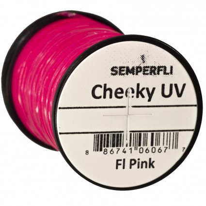 Люрекс Semperfli Cheeky UV 15m Pink фото