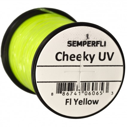 Люрекс Semperfli Cheeky UV 15m Yellow фото