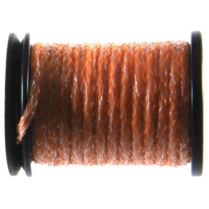 Люрекс Semperfli Flat Braid 1.5mm 4m 1/16" Fl Orange фото 2