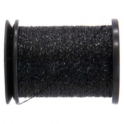 Люрекс Semperfli Micro Glint Nymph Tinsel 35m Black фото 2