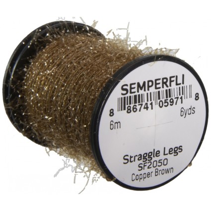 Тесьма Semperfli Straggle Legs 6m Copper Brown фото 1