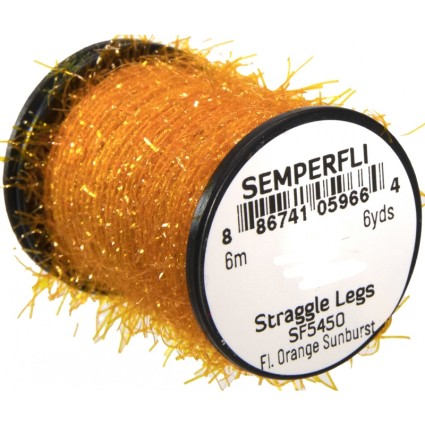 Тесьма Semperfli Straggle Legs 6m Fl Orange Sunburst фото 1