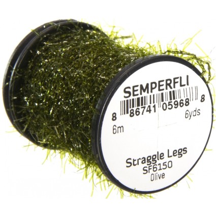 Тесьма Semperfli Straggle Legs 6m Olive фото 1