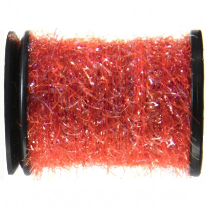 Тесьма Semperfli Straggle String Micro Chenille 6m Fl Red фото 2