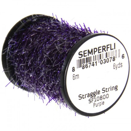 Тесьма Semperfli Straggle String Micro Chenille 6m Purple фото 1